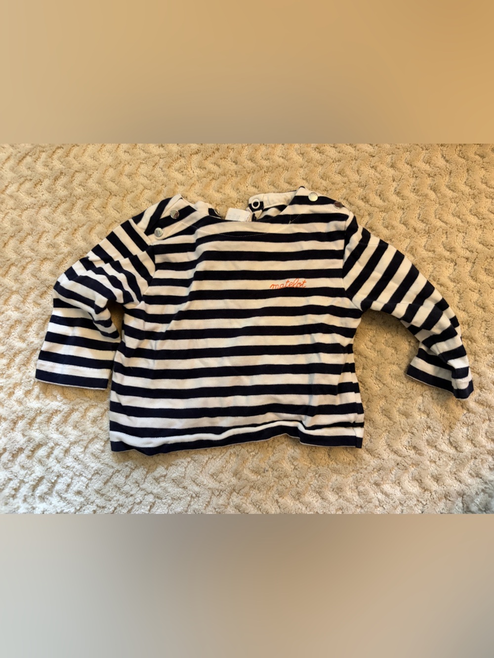 Jacadi French baby shirt - size 6 months